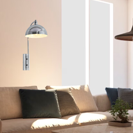 MUSHROOM 2 DE PARED Luminaria de Pared Mushroom 2 Cromada