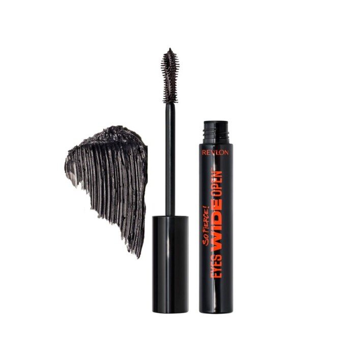 REVLON MASCARA SO FIERCE OPEN BLACK 102 única