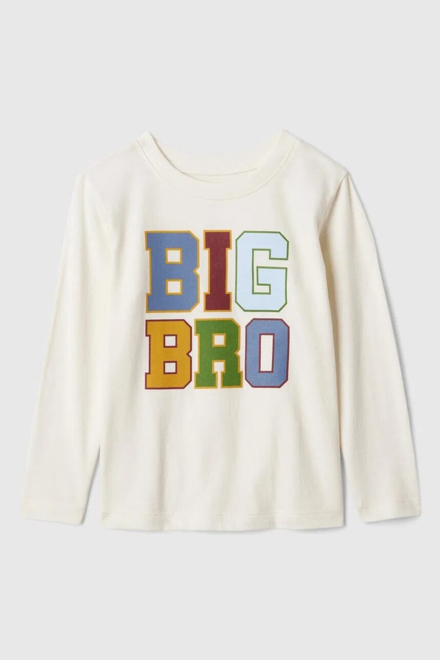 Remera Manga Larga Toddler Niño Big Bro