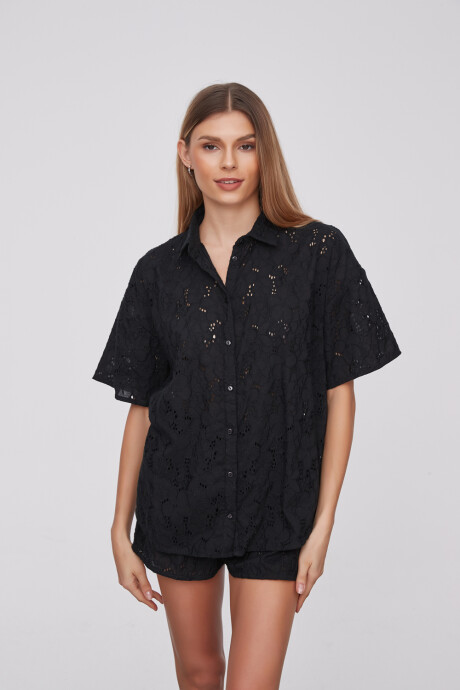 Camisa Tistana Negro