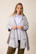 PONCHO AINAM POLANCO Gris