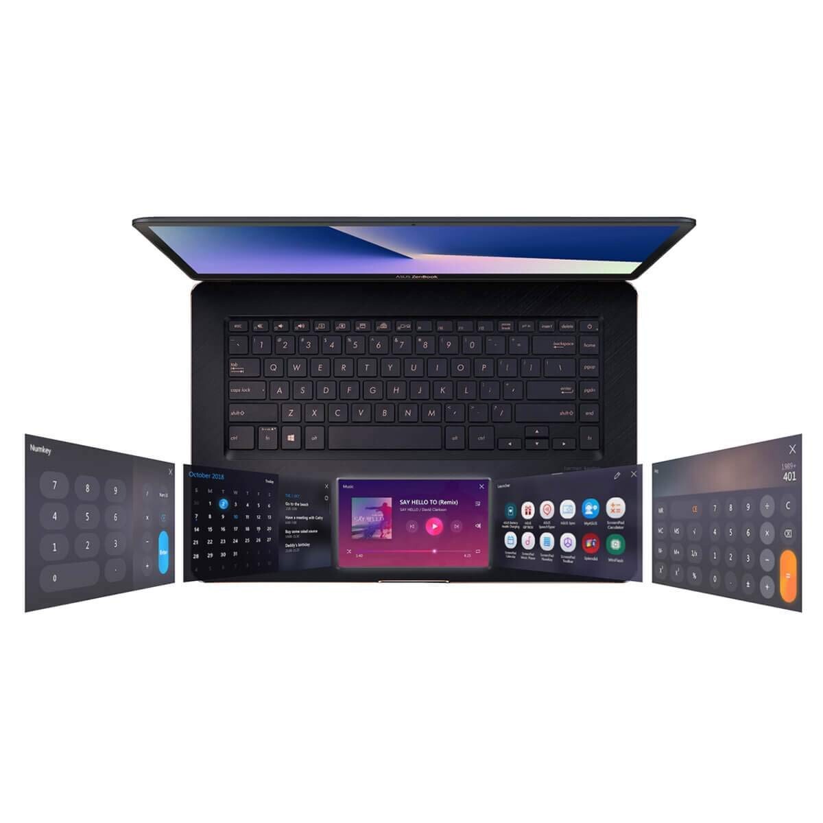 Notebook Asus Zenbook Pro Core I7 4.1GHZ, 16GB, 512GB Ssd, 15.6'' Fhd, Gtx 1050 4GB 