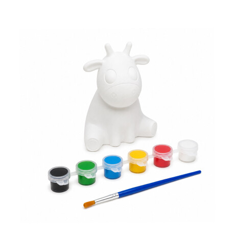 Set de Pinturas y Pieza Vaca