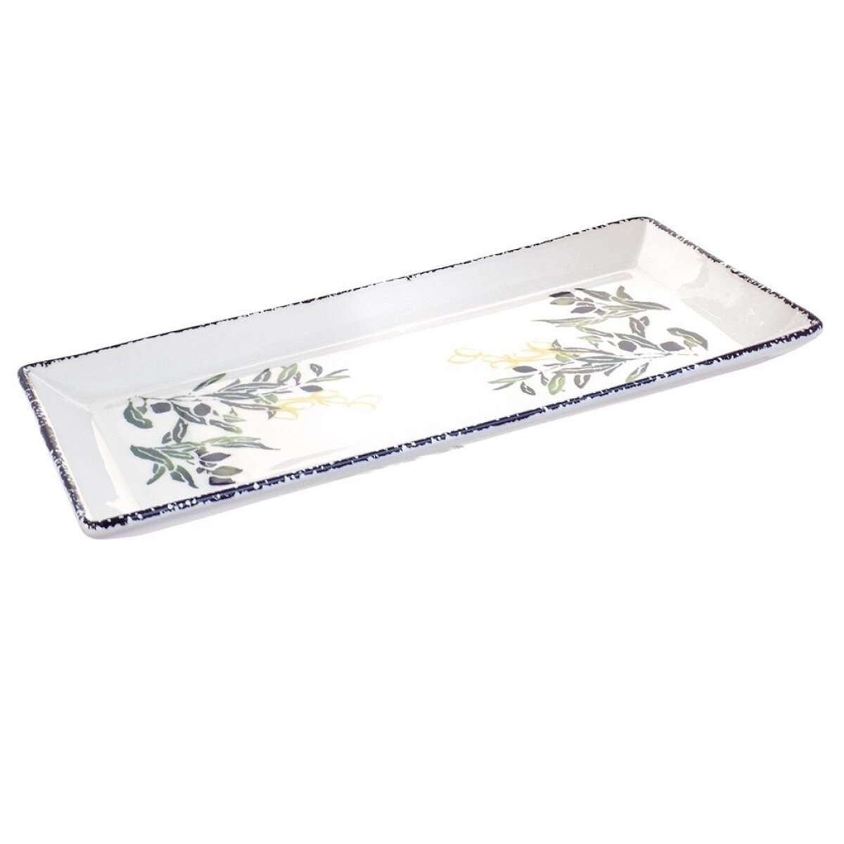 BANDEJA RECTANGULAR 38x18.5CM OLIVAS 