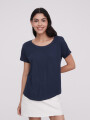 Remera Cordata Azul Marino