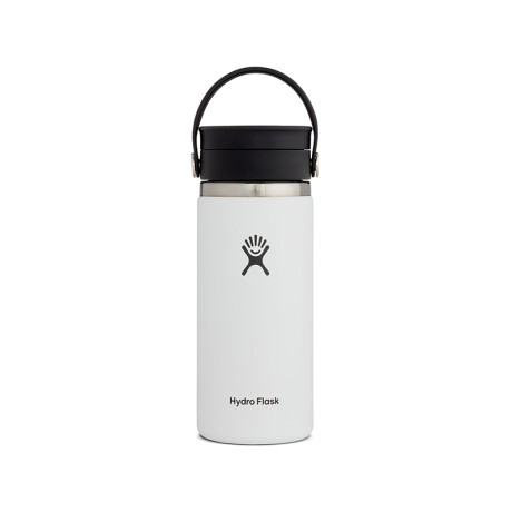 Wide Mouth With Flex Sip Lid 16 Oz. White