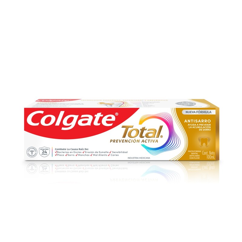 Pasta De Dientes Colgate Total 12 Antisarro 131 Grs. Pasta De Dientes Colgate Total 12 Antisarro 131 Grs.