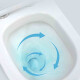 INODORO CON TAPA DESCARGA SISTEMA TORNADO BLANCO MATE LINEA APAURA 000