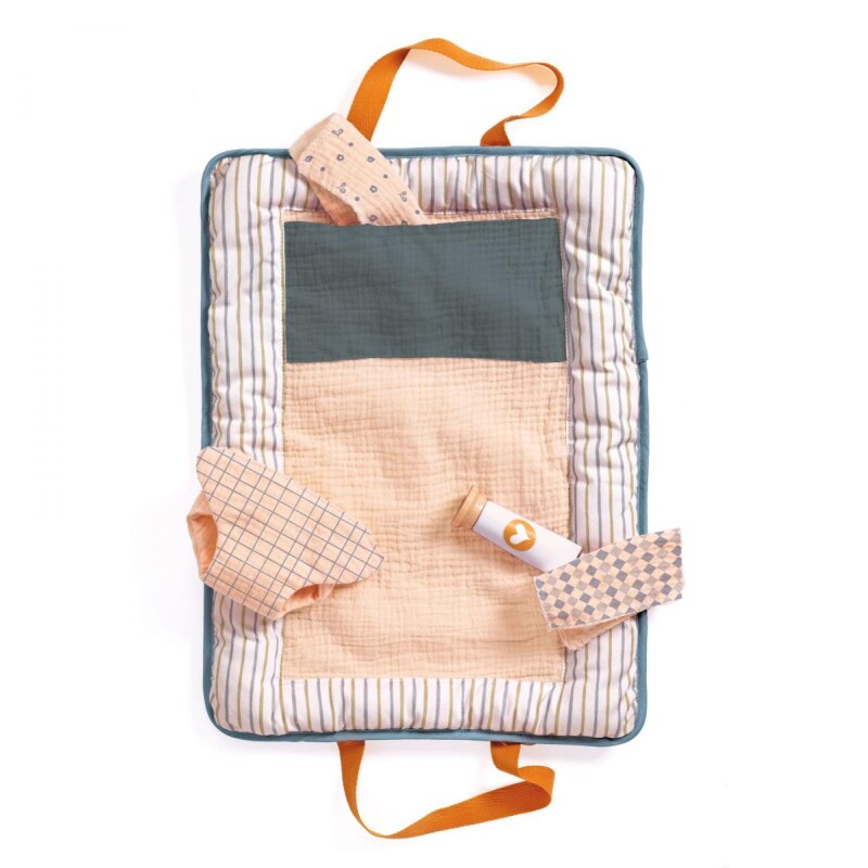 DJCAMBIADOR Cambiador De Bebe Blue Fly Pomea Djeco