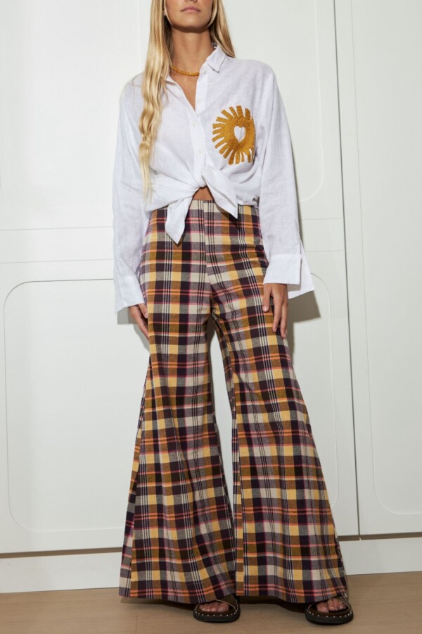 Camisa Bordada Sun Lovers