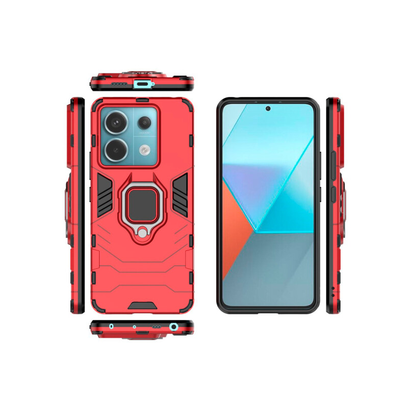 Protector Xiaomi Redmi Note 13 Pro 5G anillo color rojo Protector Xiaomi Redmi Note 13 Pro 5g Anillo Color Rojo