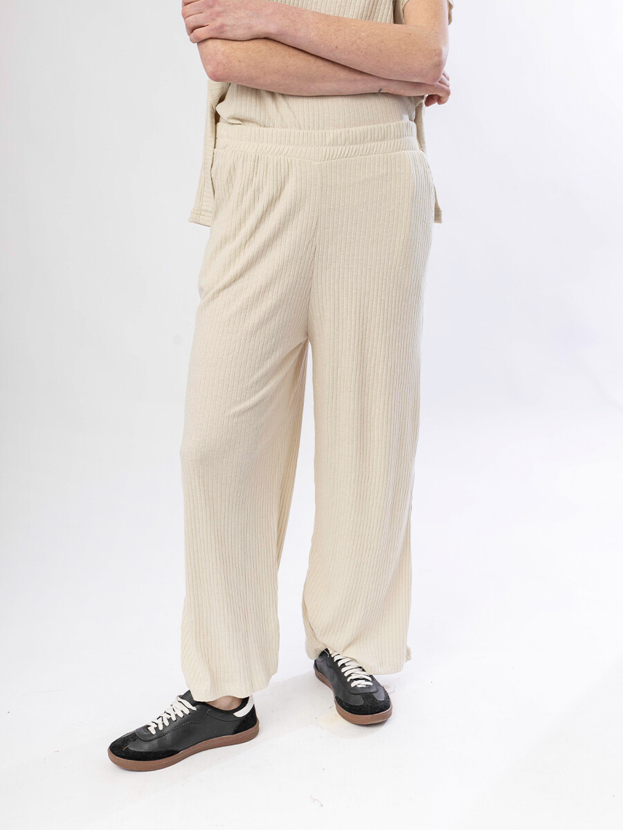 PANTALON CORALINA - BEIGE 
