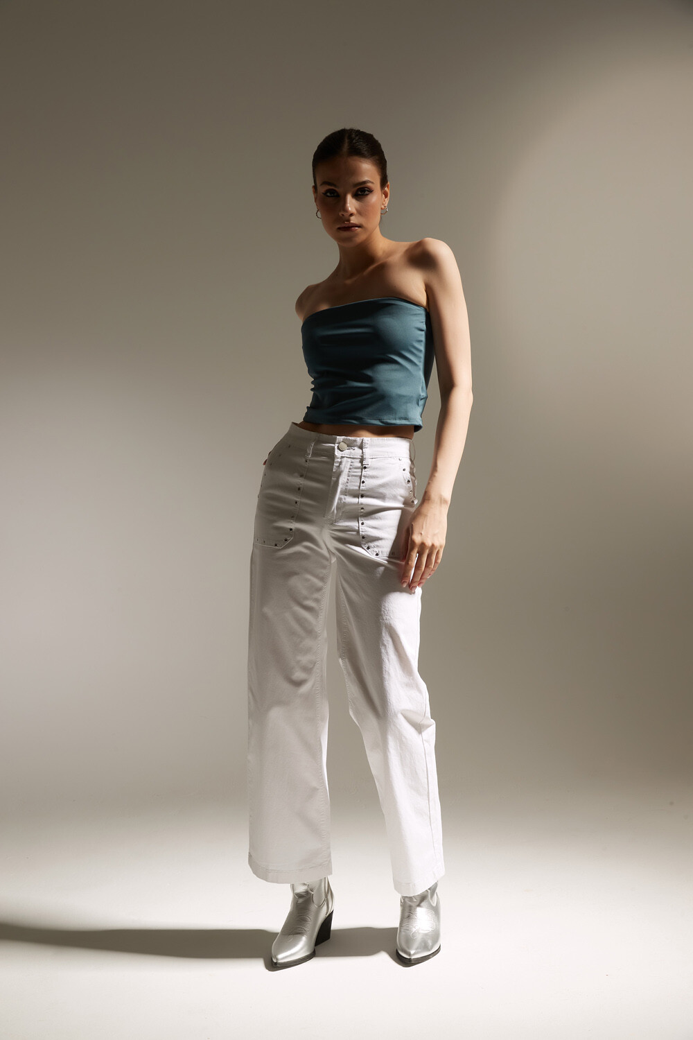 Pantalon Sarees Blanco