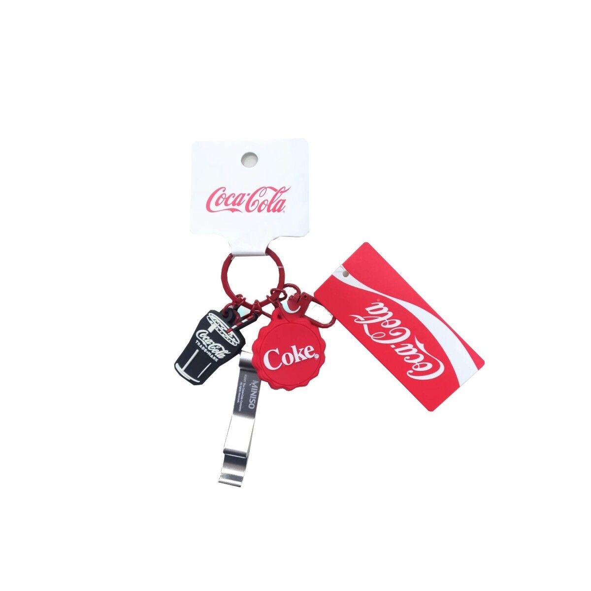 Llavero destapador Coca Cola - diseño 1 