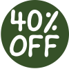 40% en sets