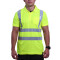 Remera Hombre Polo Reflectiva Diadora Amarillo Fluo