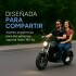 Moto Electrica Gogreen Shadow 2000W 20Ah 55 Km/h Alarma Led Variante Color Negro