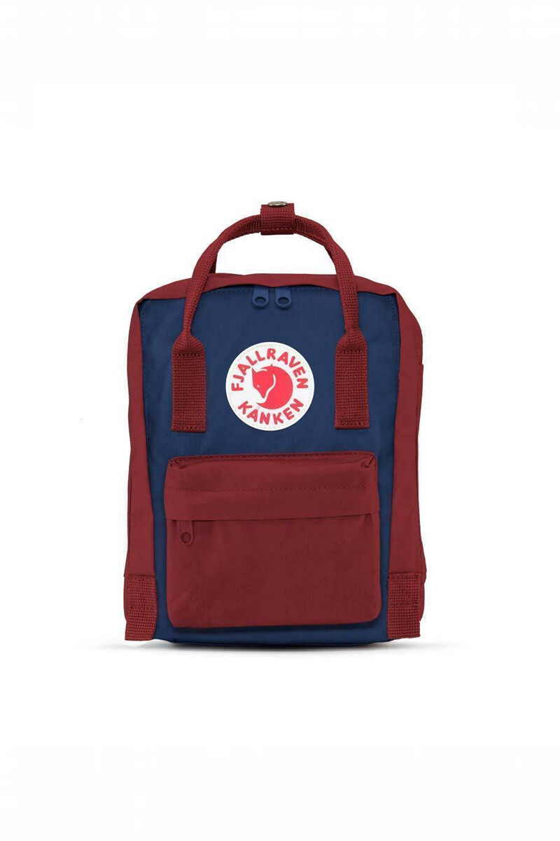 Kanken Mini Royal Blue - Ox Red