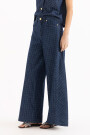 JEANS CHECKS Azul