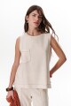 TOP LINO POCKET BEIGE