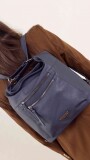 CARTERA MOCHILA ESTHER AZUL NOCHE