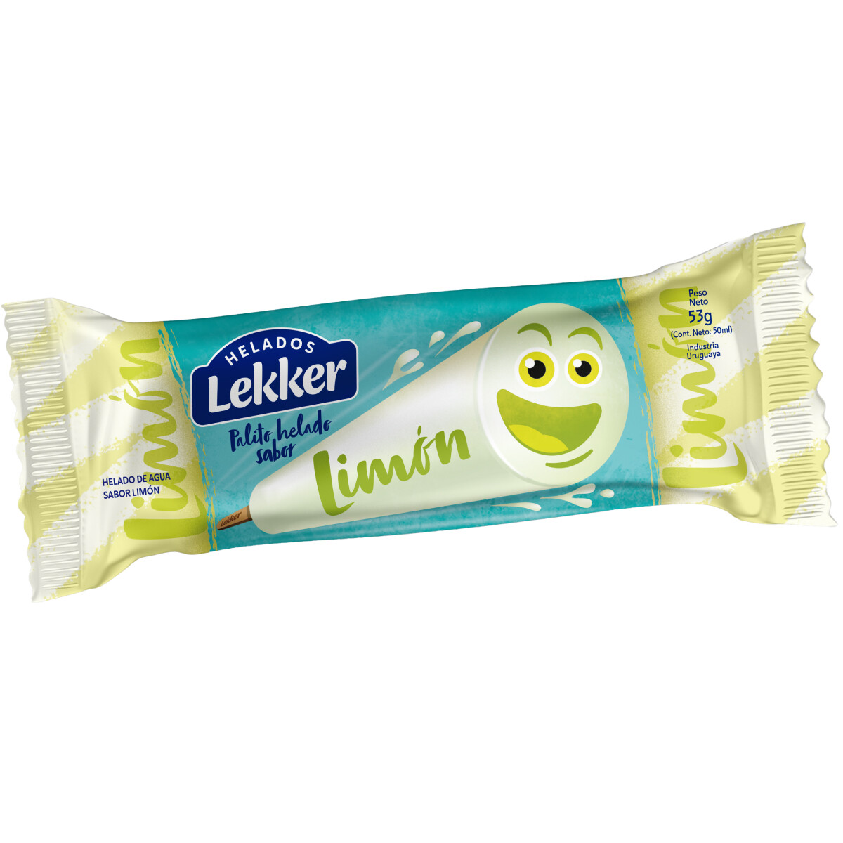 Helado Palito de Agua Lekker 50cc - LIMON 