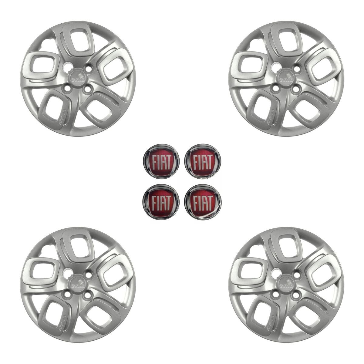 KIT DE TAZA + ADHESIVO (JUEGO X4) 