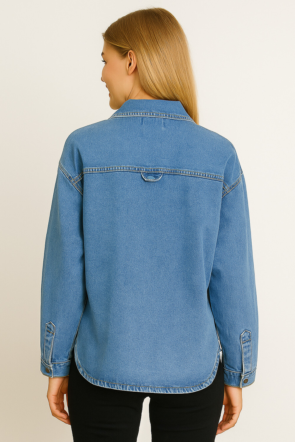 Sobrecamisa Laponia Azul Grisaceo