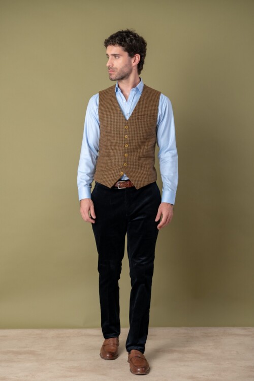Pantalon Corduroy clásico Azul Marino