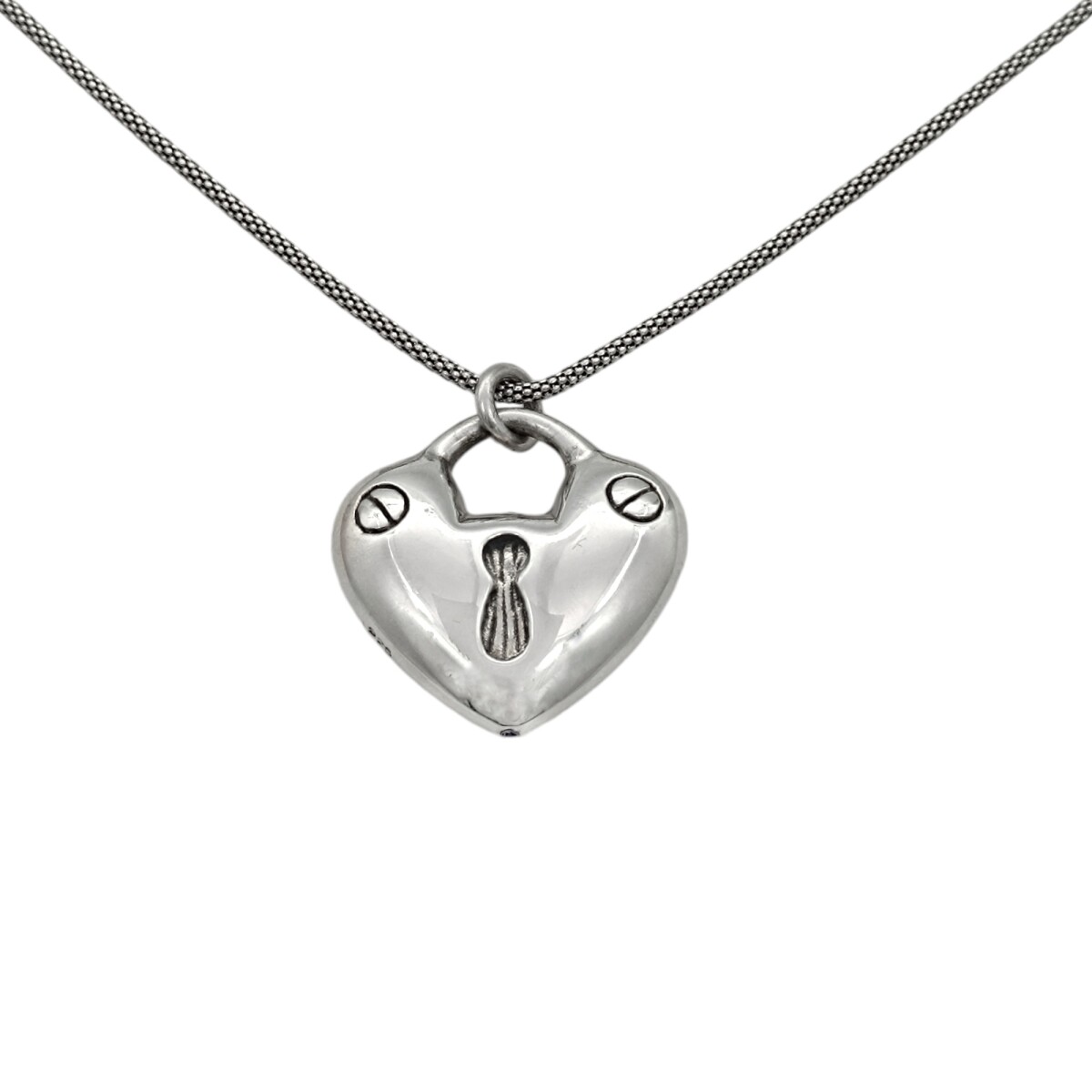 Dije Corazón secreto-Plata 925 inflada-Sin Piedra-CP3274 - sinpiedra 