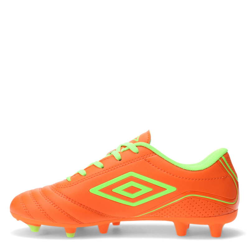 Championes de Fútbol 11 Infantiles Umbro Classico III HG Naranja - Verde