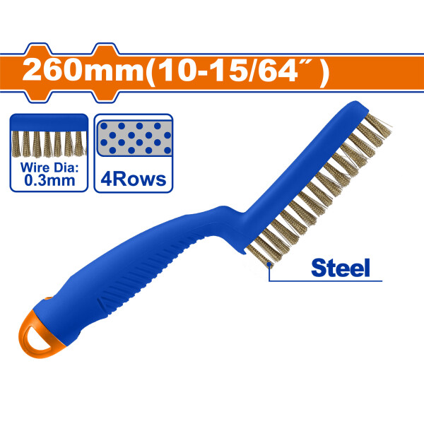 CEPILLO ALAMBRE 260MM WADFOW WBH1103 CEPILLO ALAMBRE 260MM WADFOW WBH1103
