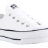 Championes Unisex Converse Plataforma Chuck Taylor Lift Blanco - Negro