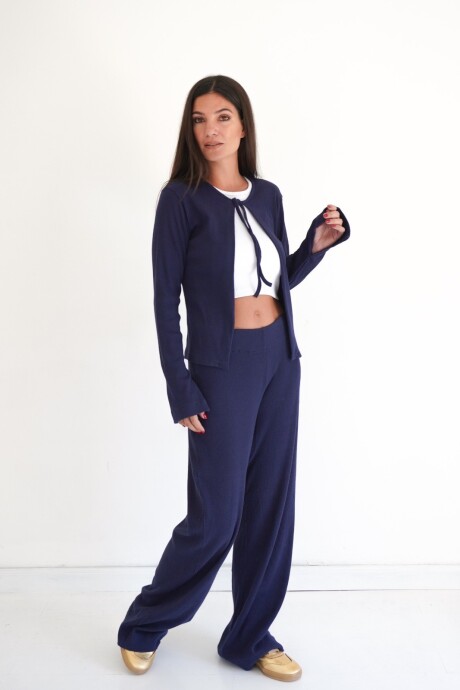 Pantalón Endless Summer Uniform Canalé Azul