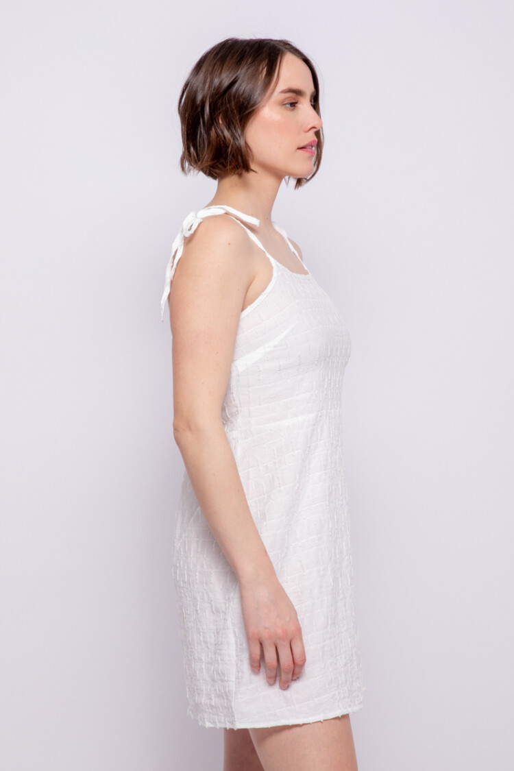 VESTIDO BROOKS Blanco