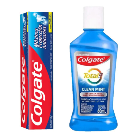 Kit Viaje Colgate Pasta Dental 50 g+ Enjuague 60 ml Kit Viaje Colgate Pasta Dental 50 g+ Enjuague 60 ml
