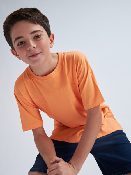 Camiseta manga corta Naranja