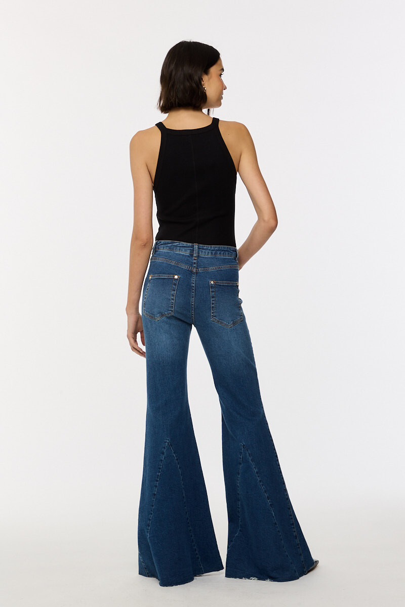 JEAN FLARE NESGAS Azul