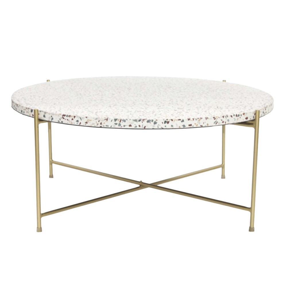 MESA RATONA TERRAZO BLANCO TERRA