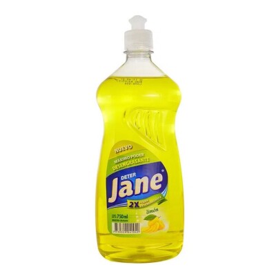 Detergente Líquido Deter Jane Limón 750 ML
