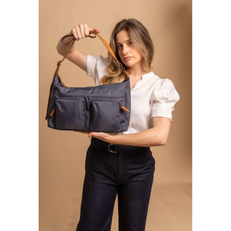 Bandolera Tahina Azul Piedra C/ Suela