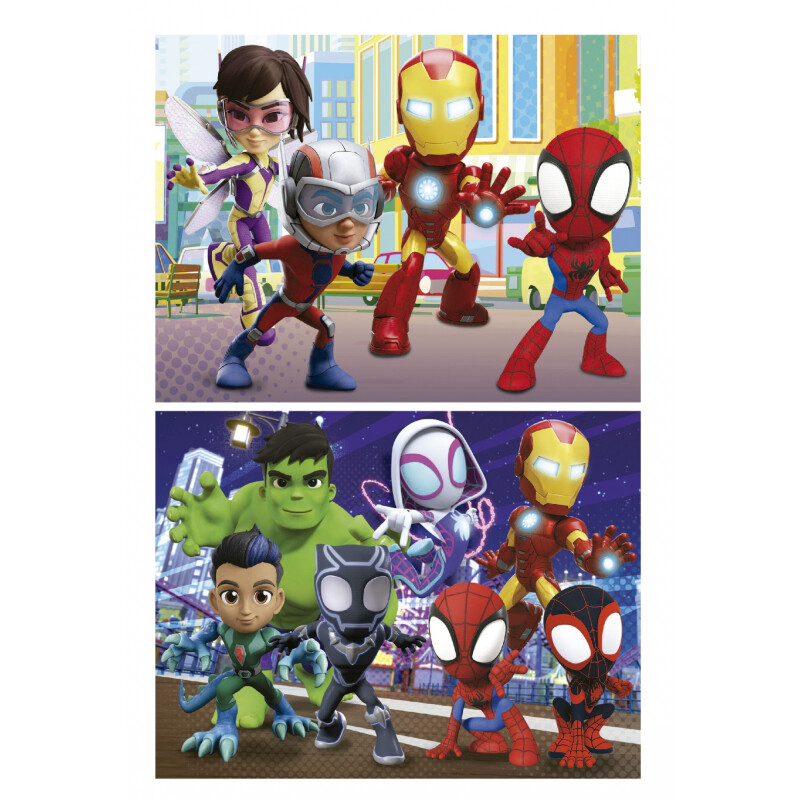 Puzzle Educa 2 en 1 Spidey & His Amazing Friends 48 Piezas c/u Puzzle Educa 2 en 1 Spidey & His Amazing Friends 48 Piezas c/u