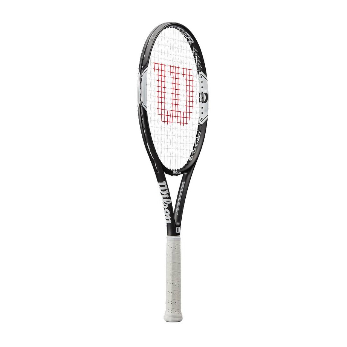 Raqueta Federer Wilson Control 103 4 3/8 - Blanco/Negro 