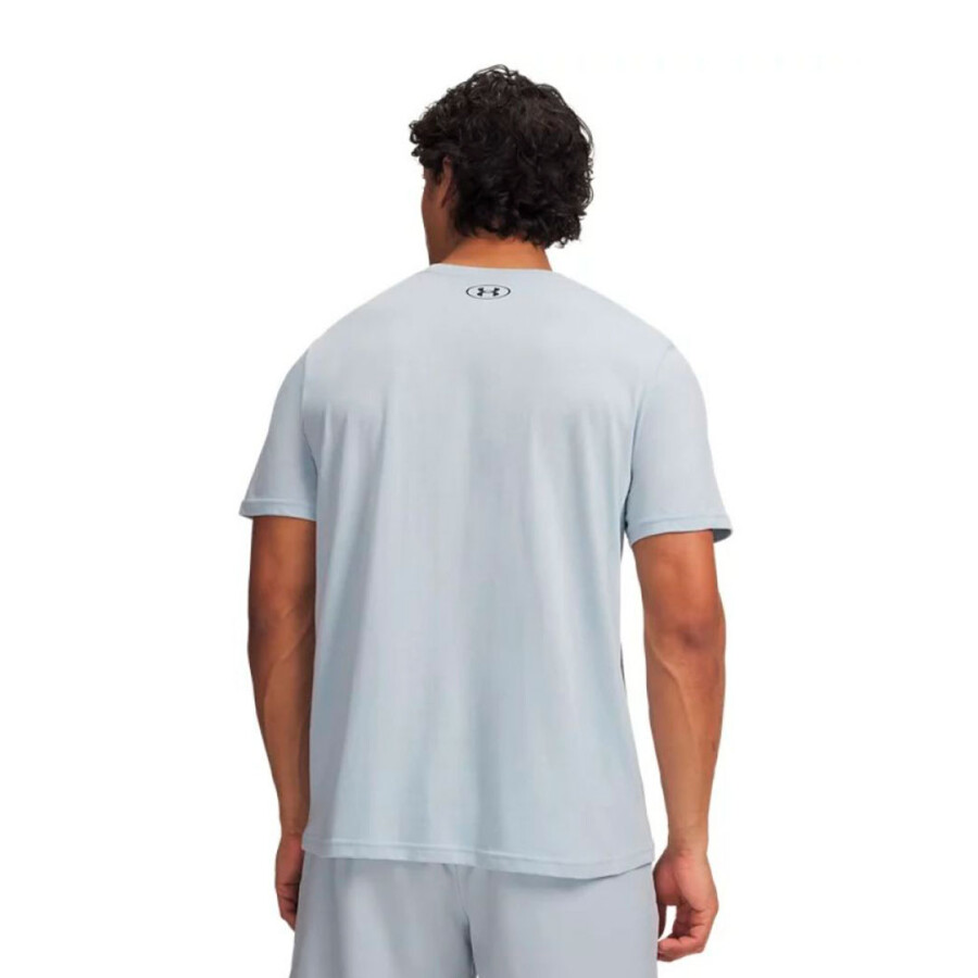 Remera de Hombre Under Armour M Sportstyle Lc Ss Gris