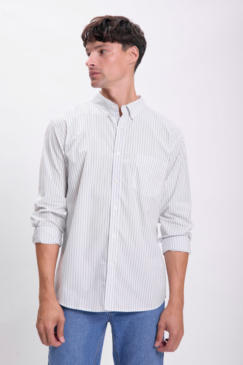 Camisa fantasía Blanco