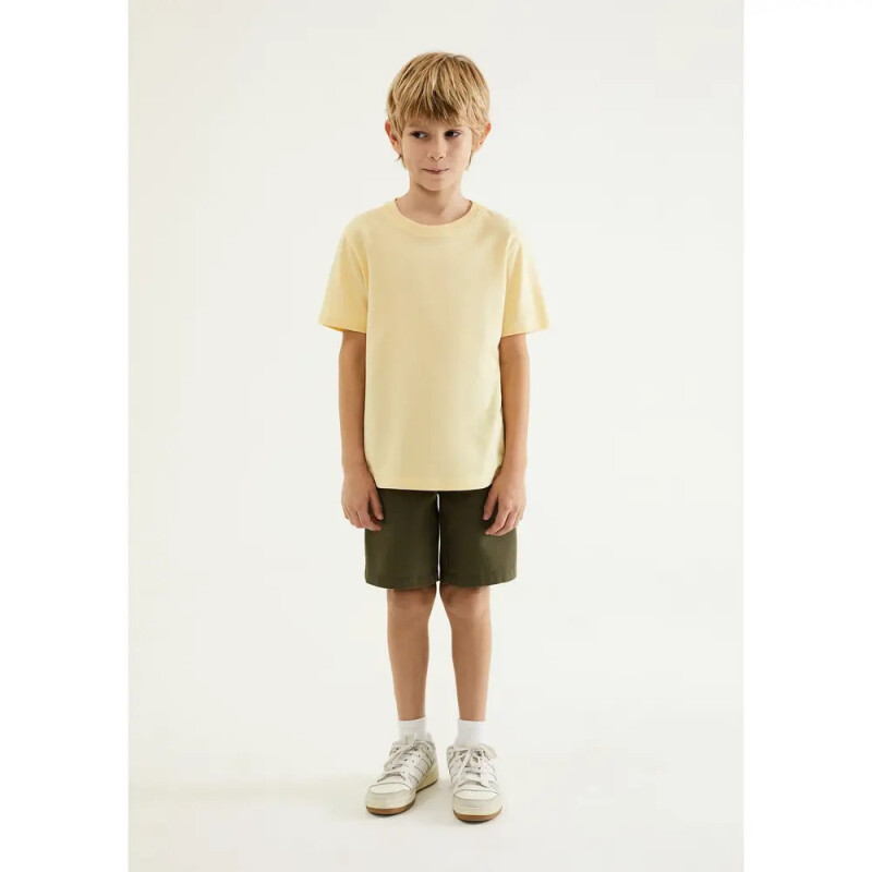 BERMUDA MASC OLIVA MEDIO