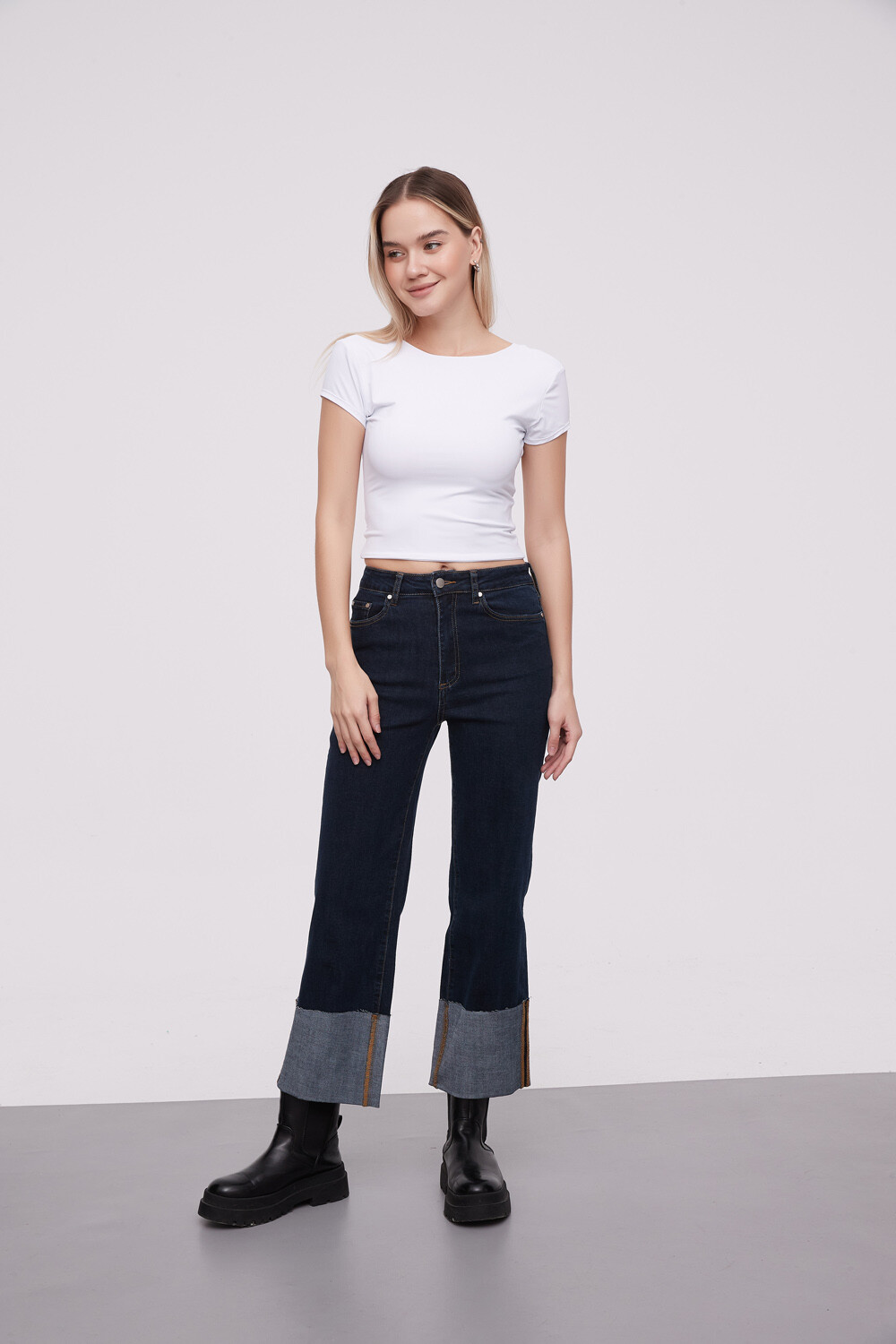 Pantalon Lilins Azul Indigo