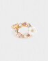 Anillos Chicos Bouquet Anillos Chicos Con Flores - Dorado