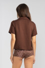 SHORT SLEEVE SHIRT Chocolate