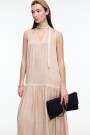VESTIDO HALTER Beige